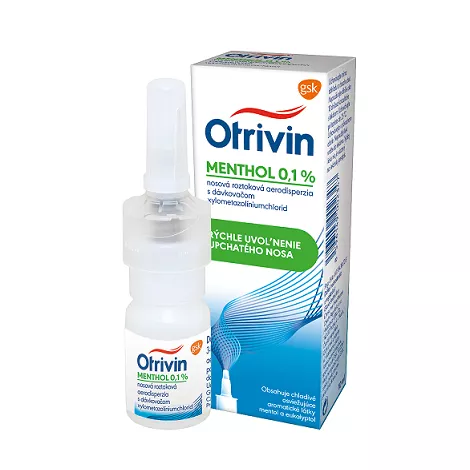 Otrivin Menthol 0,1% aer.nao.1 x 10 ml