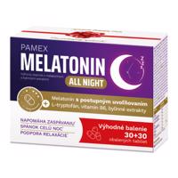 PAMEX Melatonin all night výhodné balenie 30 + 30 tabliet