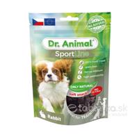 Pamlsok pre psov Dr. Animal králik 100g