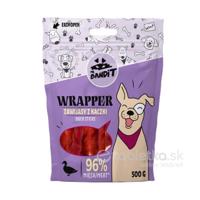 Pamlsok pre psov Mr. Bandit Wrapper Duck Sticks 500g