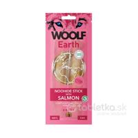 Pamlsok pre psov Woolf Earth NOOHIDE L Tyčinka s lososom 85g