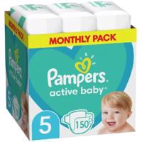 PAMPERS Active baby 5 150 ks