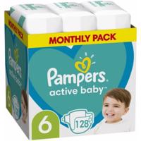 PAMPERS Active baby 6 128 ks