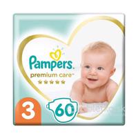 PAMPERS PREMIUM CARE 3 Midi (5-9 kg) 1x60 ks