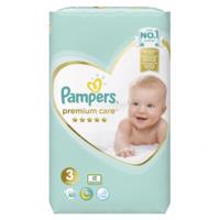 PAMPERS Premium care 3 midi 60 ks