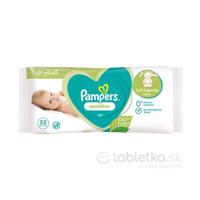 Pampers vlhčené obrúsky Sensitive Plastic Free 52ks