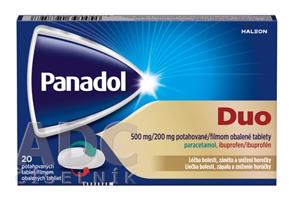 Panadol Duo tbl flm 200 mg/500 mg - 20 tabliet