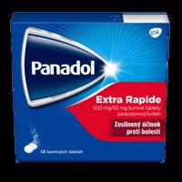PANADOL Extra rapid proti bolesti 12 tabliet
