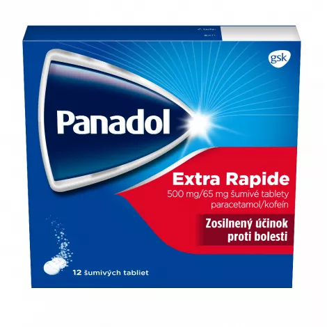 Panadol Extra Rapide šumivé tablety 12 tbl