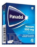 Panadol Novum 500 mg tbl flm (blis.PVC/Al/PET-nepriehľad.) 1x24 ks