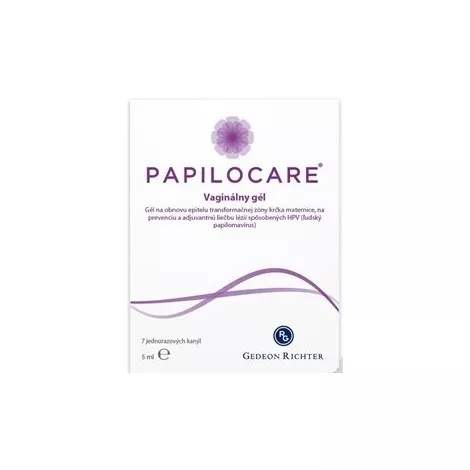 Papilocare vaginálny gél 7 x 5 ml