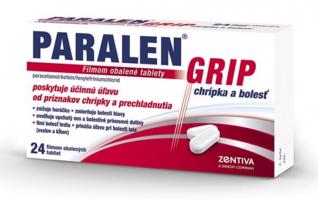 Paralen Grip chrípka a bolesť 24 tabliet