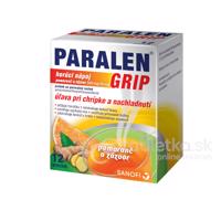 PARALEN GRIP horúci nápoj pomaranč a zázvor 12 vreciek 500mg