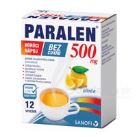 PARALEN horúci nápoj bez cukru 12 vreciek 500mg