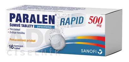 Paralen rapid 500 mg tbl.eff.16 x 500 mg