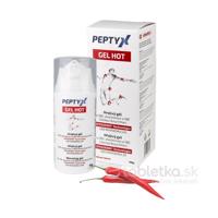 PEPTYX GEL HOT hrejivý gél s CBD, allantoínom a VBE 100g