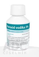 Peroxid vodíka 3 % sol dor (fľ.HDPE) 1x100 g