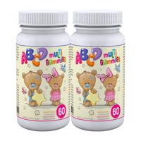 PHARMA ACTIV Abcd multi gummies clinical malina 2 x 60 ks