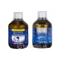 Pharma Activ Aktívne minerály extra 300 ml + Koloidné striebro Ag100 10ppm 300 ml, set