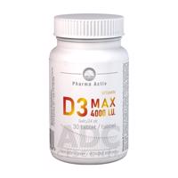 Pharma Activ Vitamin D3 MAX 4000 I.U.