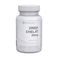 PHARMA ACTIV Zinok chelát 25 mg 60 kapsúl