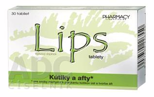 Pharmacy laboratories LIPS tablety koutky a afty 30 tabliet