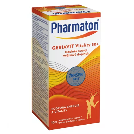 Pharmaton GERIAVIT Vitality 50+  100 tbl