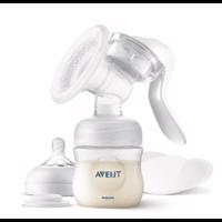 PHILIPS AVENT Odsávačka mlieka manuálna SCF430/10 s fľašou set