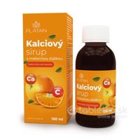 Platan Kalciový sirup s materinou dúškou 150ml