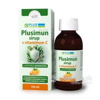 PLUS LEKÁREŇ Plusimun sirup s vitamínom C, príchuť pomaranč 150ml