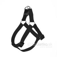 Postroj DUVO+, pre psov nylon čierny 30-40cm/10mm