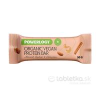 POWERLOGY Organic Vegan Protein tyčinka 50g