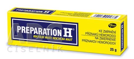 Preparation H masť 25 g