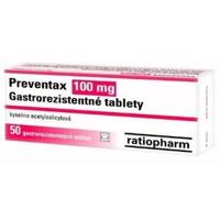 PREVENTAX 100 mg 50 tabliet