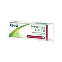 Preventax 100 mg 5x10 tbl