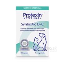 Protexin Synbiotics D-C, pre psov a mačky, 50 kapsúl