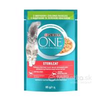 PURINA ONE Sterilcat mini filetky s morkou a lososom v šťave 26x85g