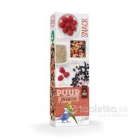 PUUR Pauze Sticks Tyčinky malina a baza 60g