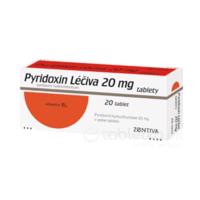 Pyridoxin Léčiva 20mg 20 tabliet