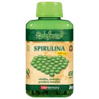 Rainforest XXL Spirulina 500 mg – 450 tabliet výživový doplnok