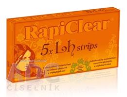 RapiClear 5 x Lh strips jednokrokový ovulačný test 1x5 ks