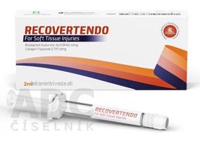 RECOVERTENDO periartikulárna injekcia s kyselinou hyalurónovou 20 mg a kolagén tripeptidom 10 mg, 1x2 ml