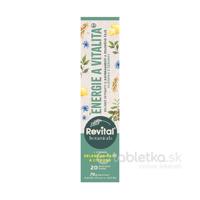 Revital Botanicals ENERGIA A VITALITA s príchuťou zeleného čaju a citrónu 20 šumivých tabliet