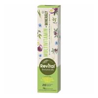 REVITAL Botanicals multivitamín + minerály marakuja a citrónová tráva 20 šumivých tabliet