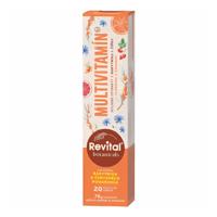 REVITAL Botanicals multivitamín rakytník a červený pomaranč 20 šumivých tabliet