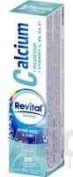 Revital Calcium+MAGNÉZIUM+VITAMÍNY C, B6, D3, K1 tbl eff s príchuťou citrónu 1x20 ks