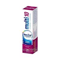 Revital multi 10 vitamínov + vláknina šumivý 20 eff tbl