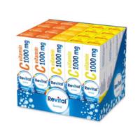 REVITAL Vitamín C 1000 mg šumivý mix box 2 príchute set