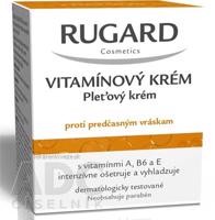 RUGARD VITAMÍNOVÝ KRÉM proti predčasným vráskam, bez parabénov, 1x50 ml