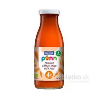 SALVEST Põnn BIO Mrkvový nápoj s dužinou 4m+, 240ml